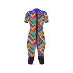 Freefly CF Short Female [S] Blue/Rainbow Mosaic Print