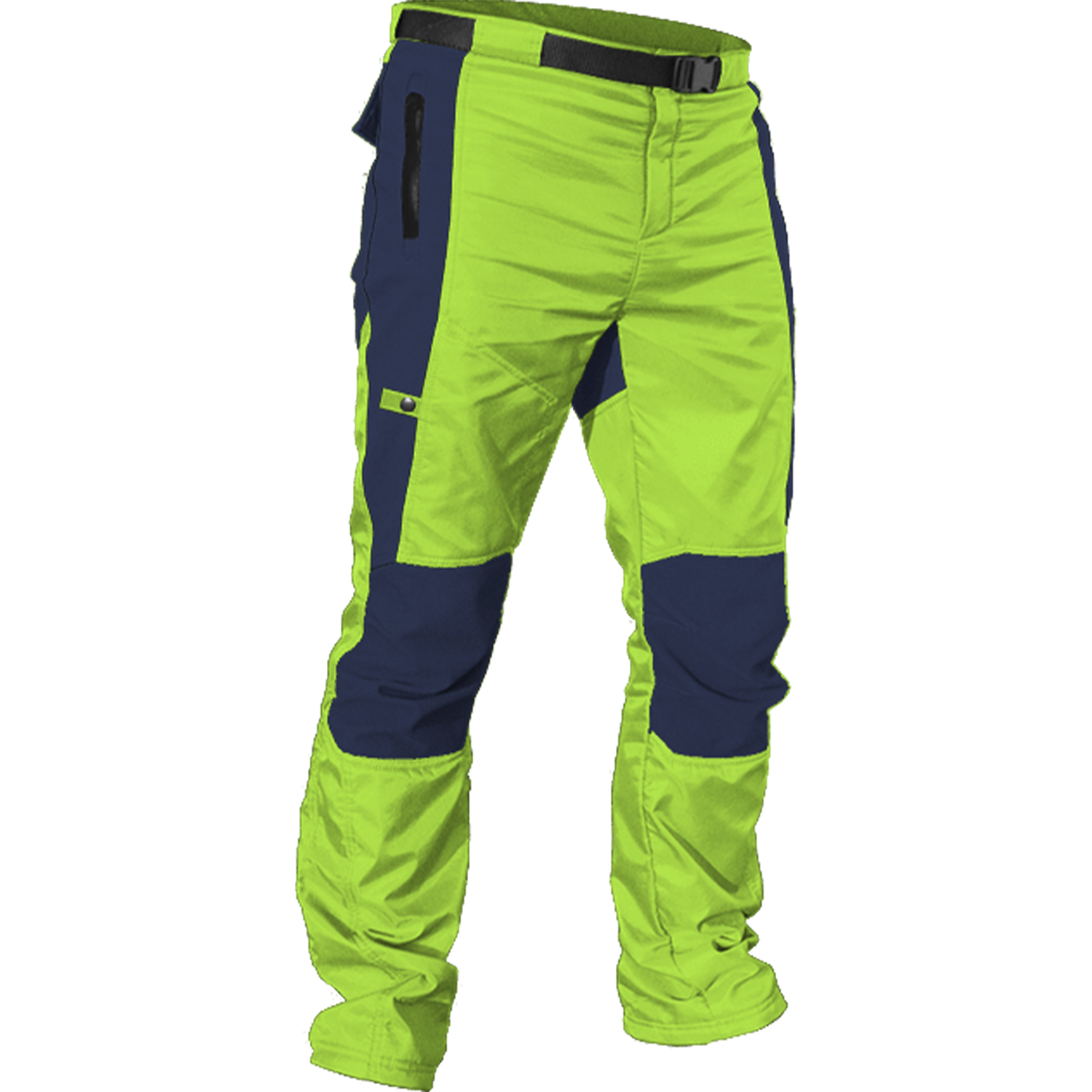 Technische Hose Beige/Schwarz
