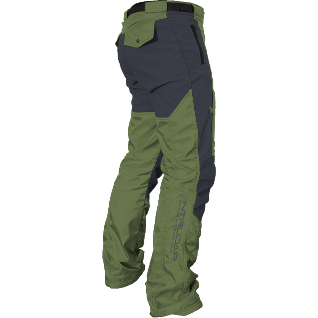 Technische Hose Beige/Schwarz