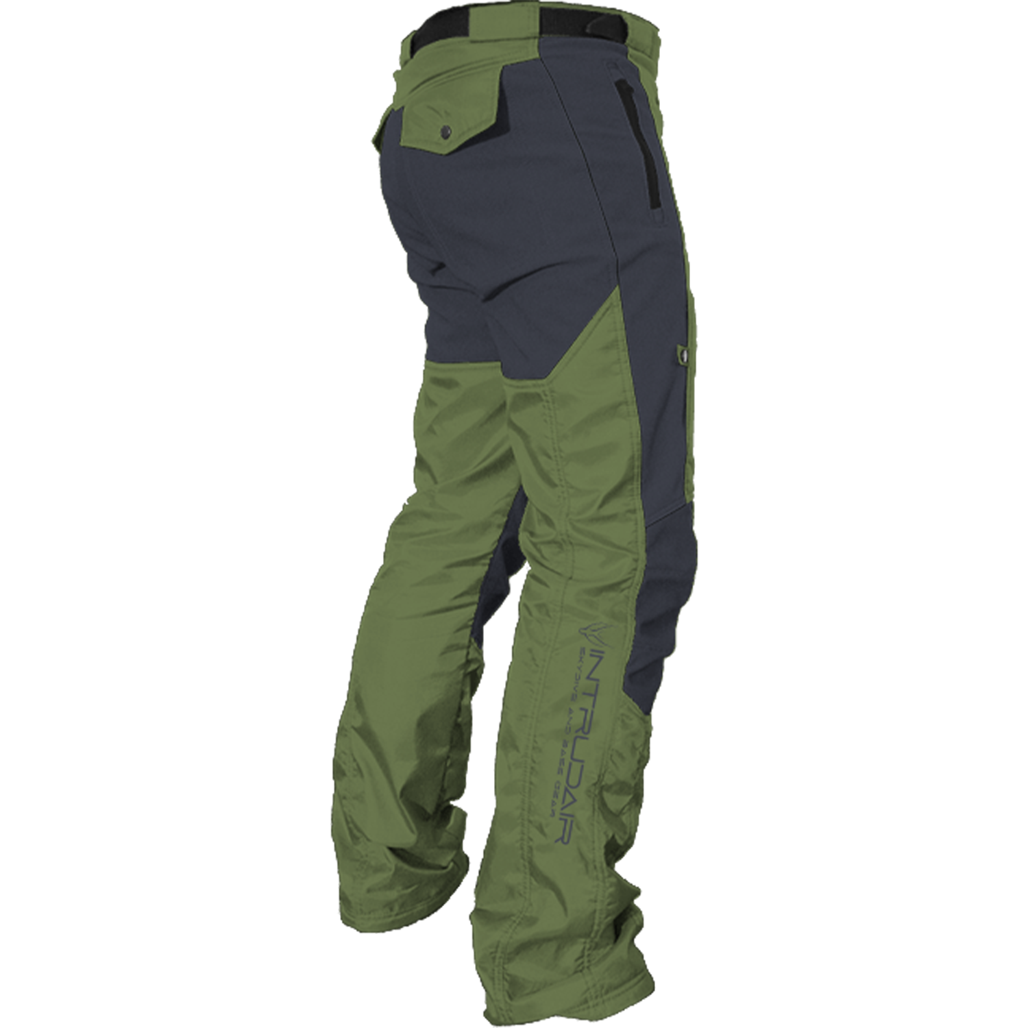 Technische Hose Beige/Schwarz