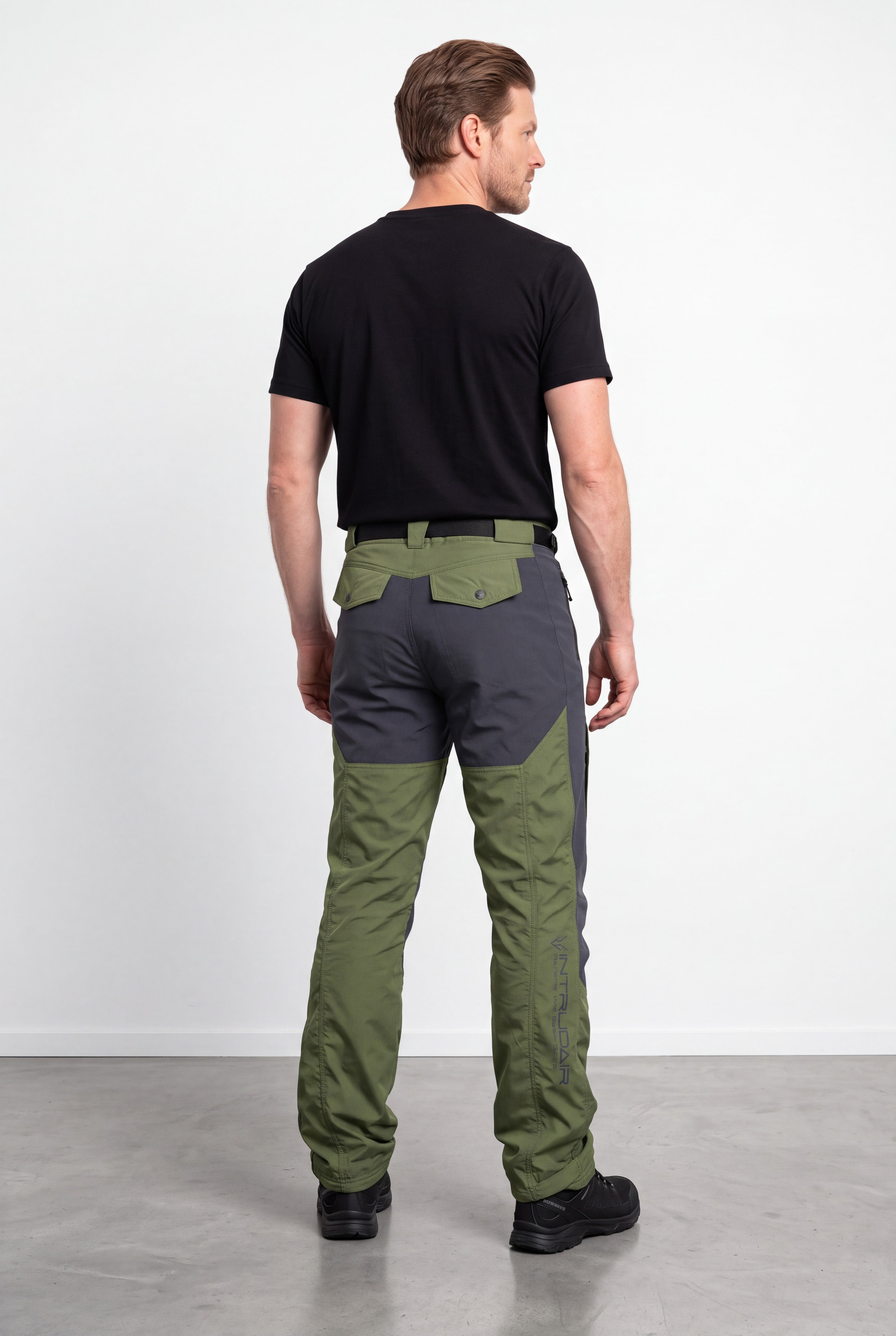 Technical Pants Dark Green/Grey
