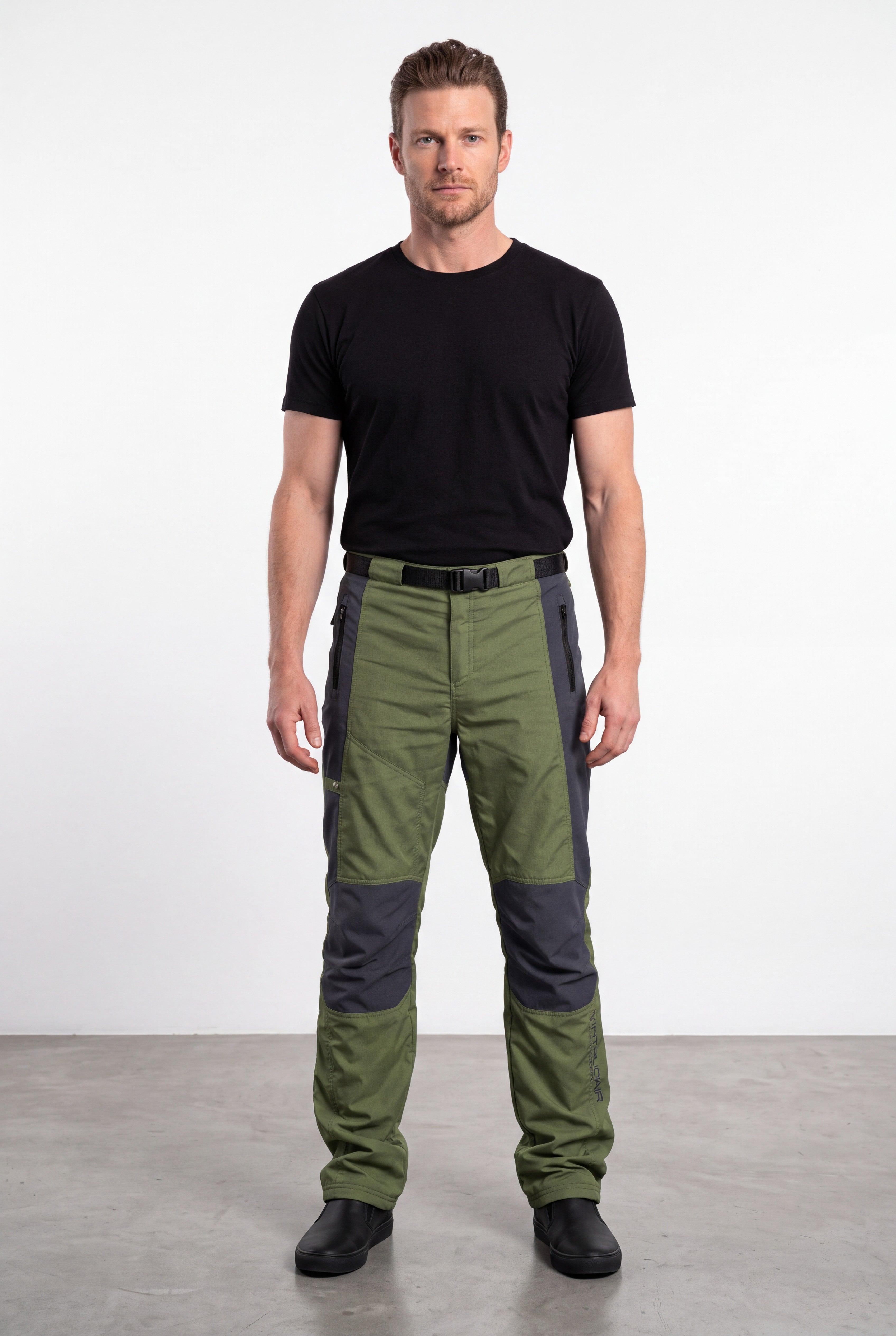 Technical Pants Dark Green/Grey