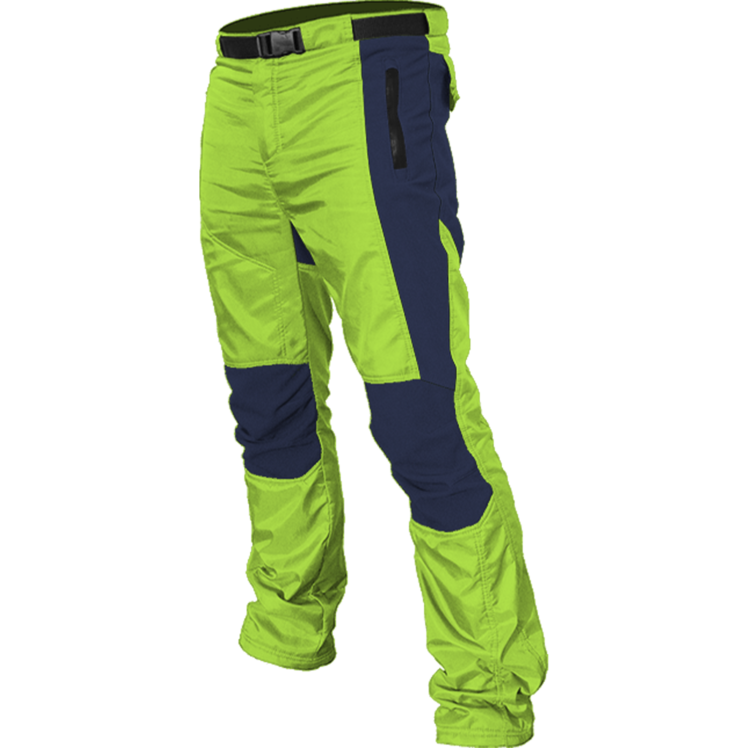 Technische Hose Beige/Schwarz
