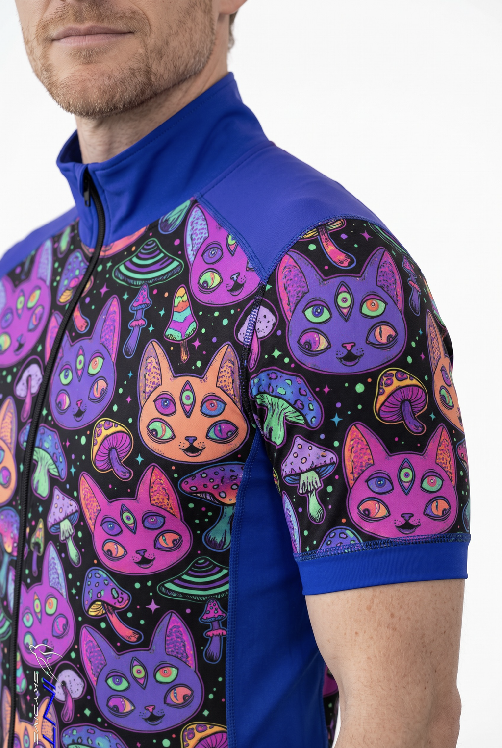 Freefly CF Short - Blue/Space Cat Print