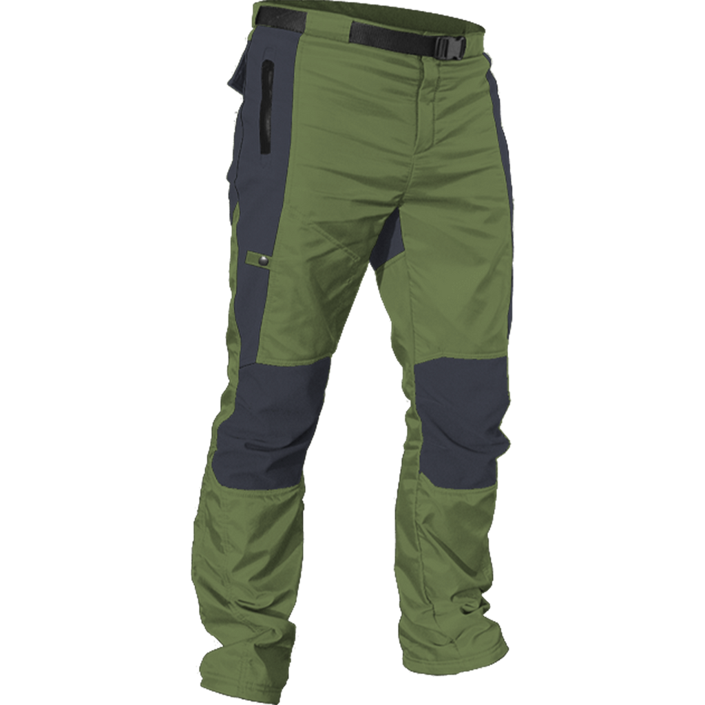 Technische Hose Beige/Schwarz