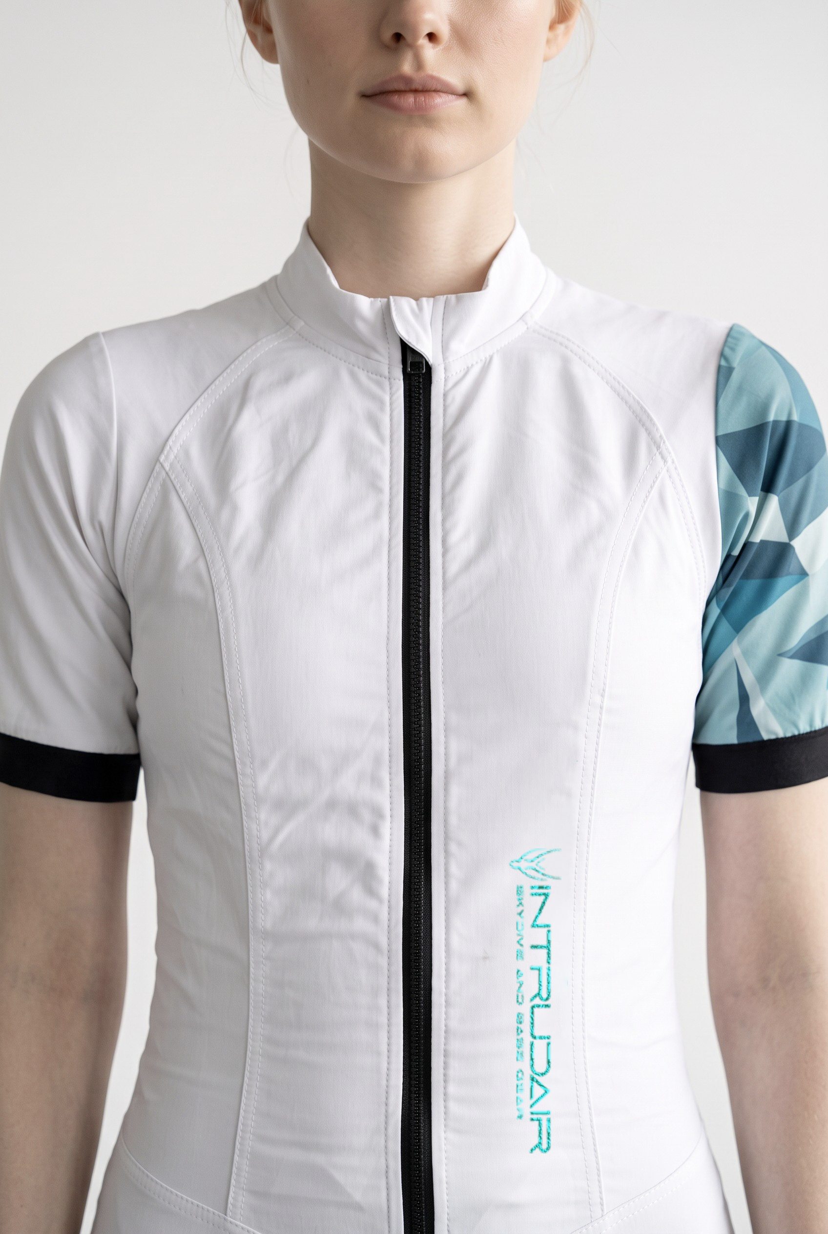 Freefly CF Short Damen [S] Weiß/Diamantenbedruckter Arm