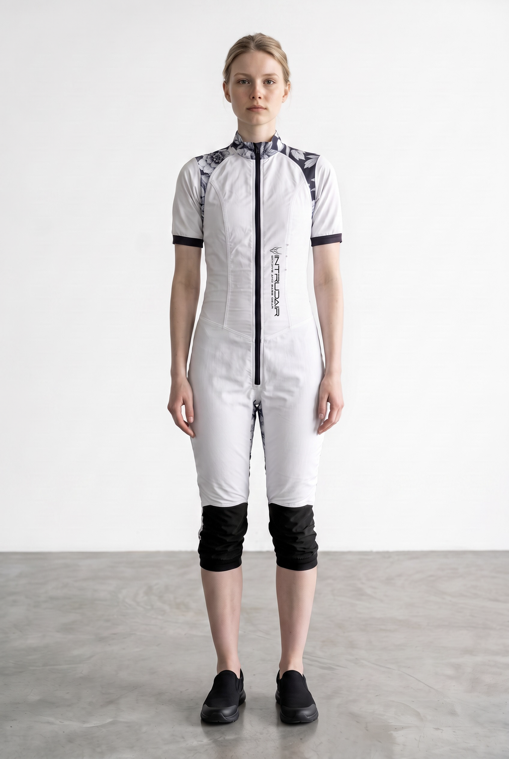 Freefly CF Short Female - White/White Lotus Print