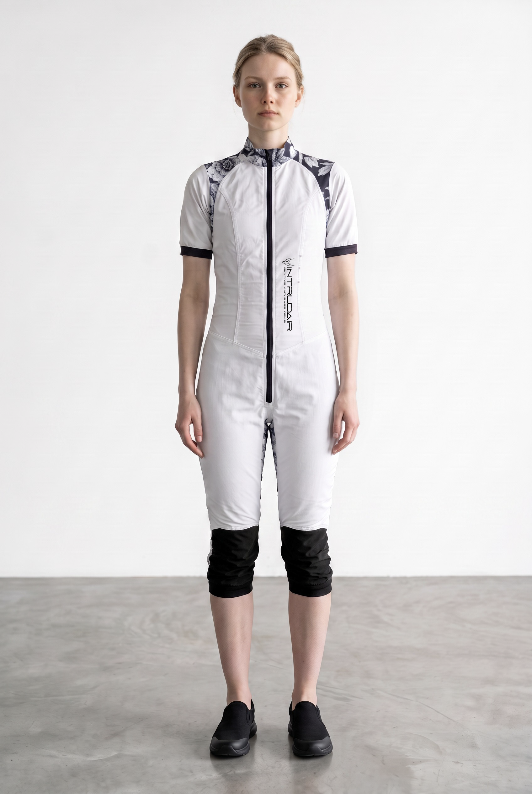 Freefly CF Short Female - White/White Lotus Print