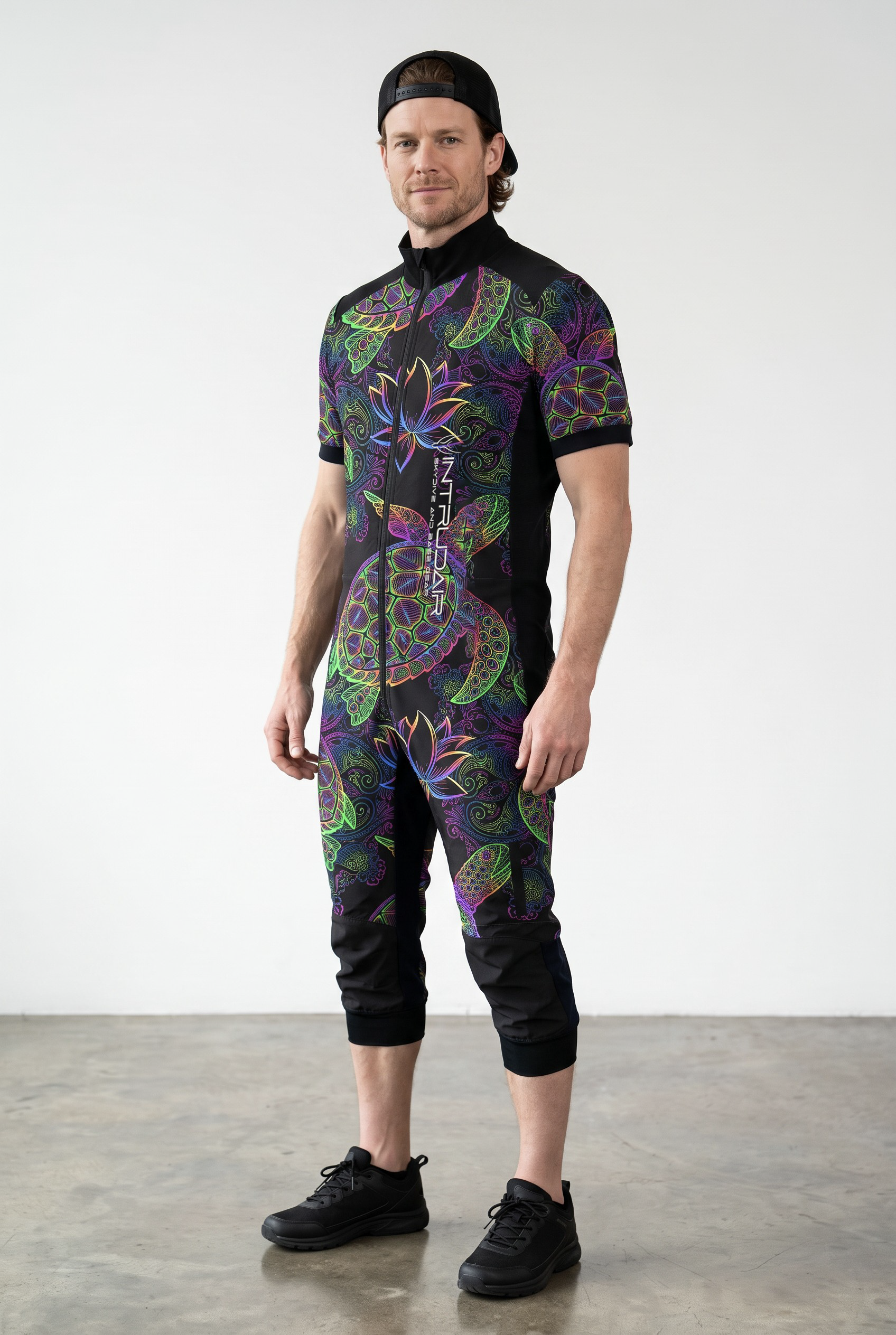 Freefly CF Short - Black/Space Turtle Print
