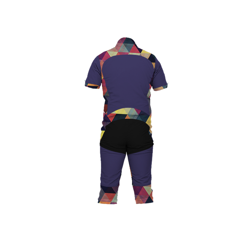 Freefly CF Short [L] Marine Blue/Colour Shards Print