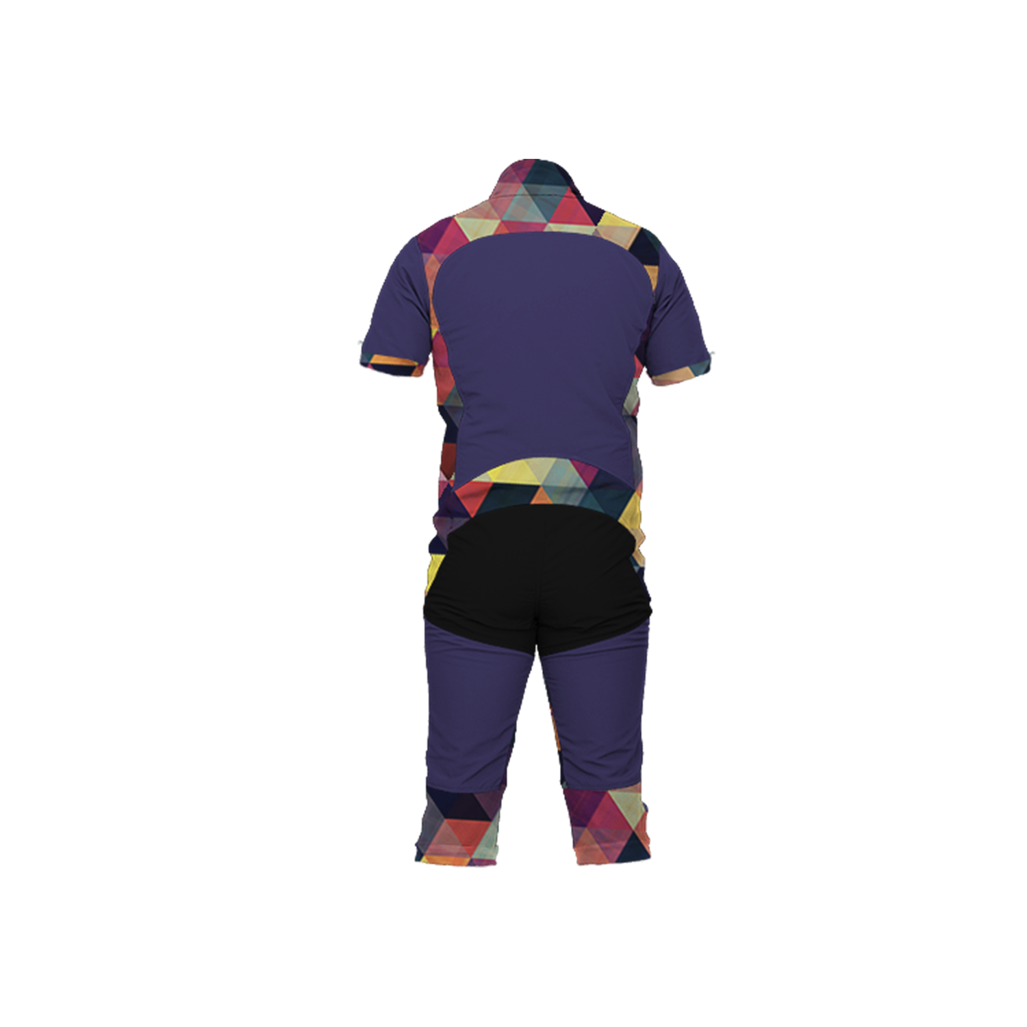 Freefly CF Short [L] Marine Blue/Colour Shards Print