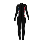 Female Printed Tunnel Suit