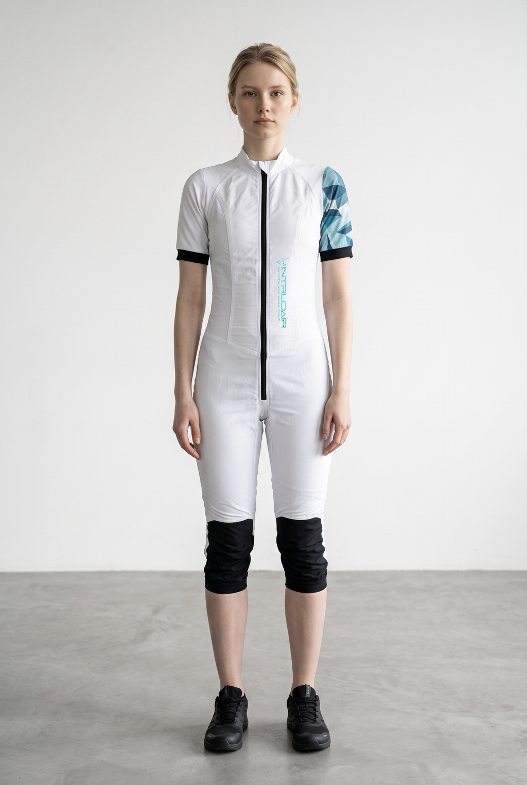 Freefly CF Short Damen [S] Weiß/Diamantenbedruckter Arm