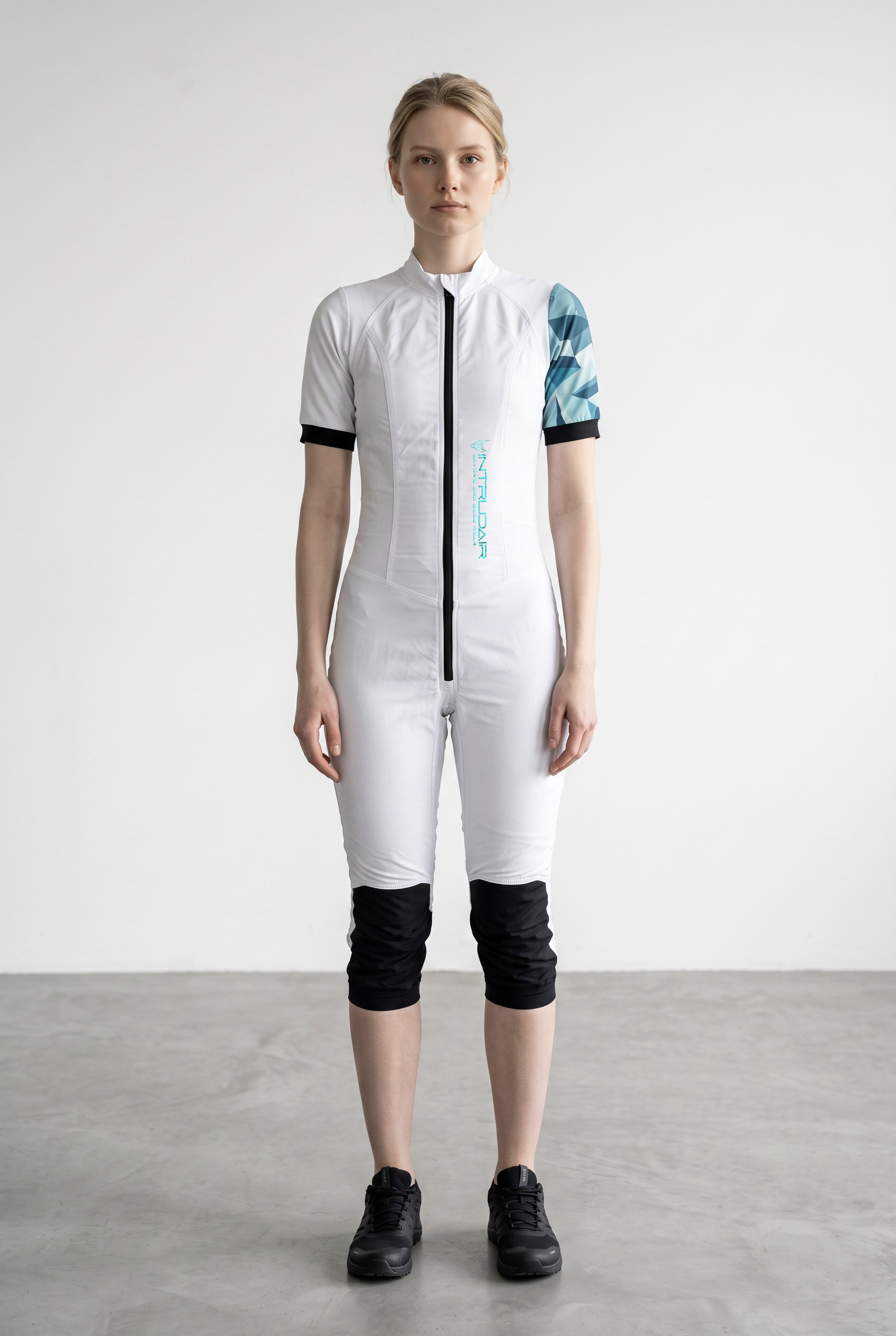 Freefly CF Short Damen [S] Weiß/Diamantenbedruckter Arm