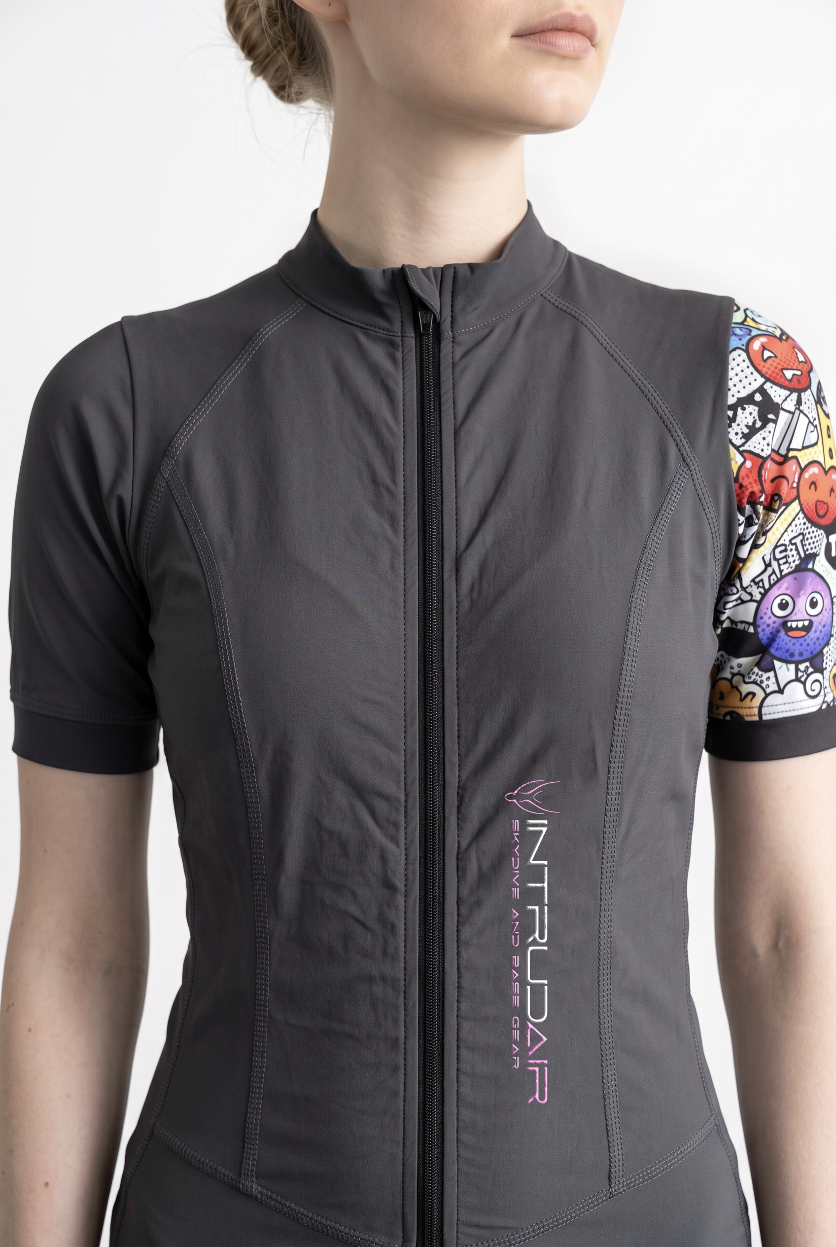 Freefly CF Short Female - Black/Cartoon Chaos Printed Arm