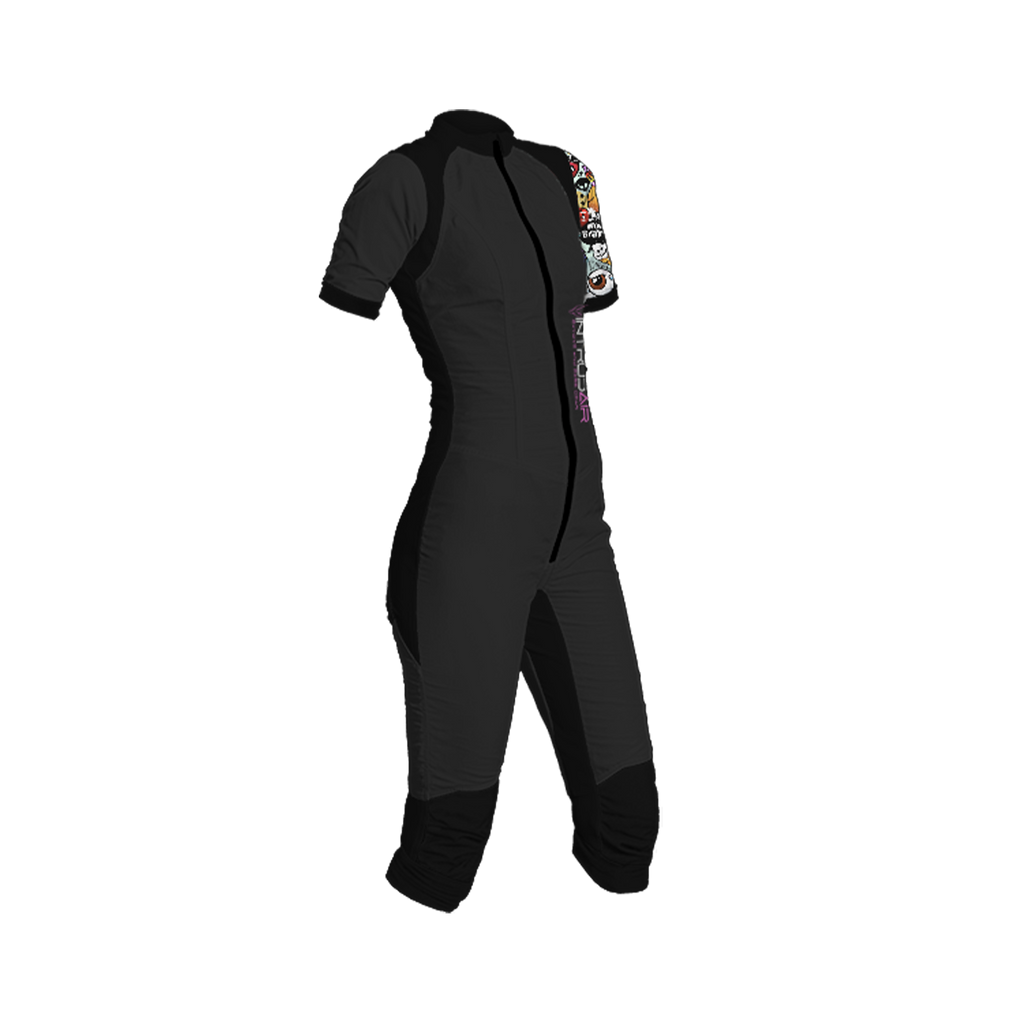 Freefly CF Short Female [S] Black/Cartoon Chaos Printed Arm