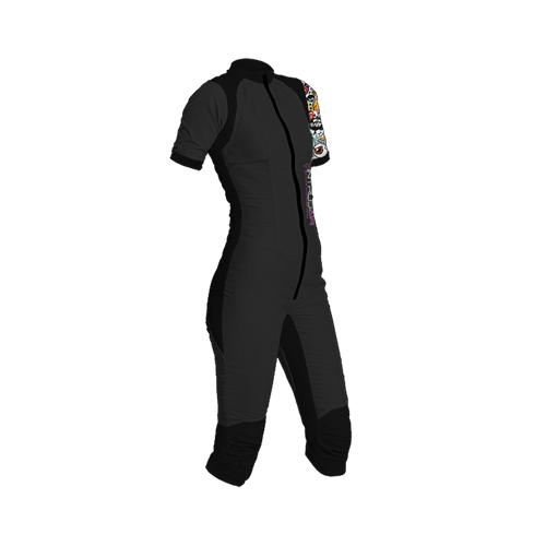 Freefly CF Short Female [S] Black/Cartoon Chaos Printed Arm