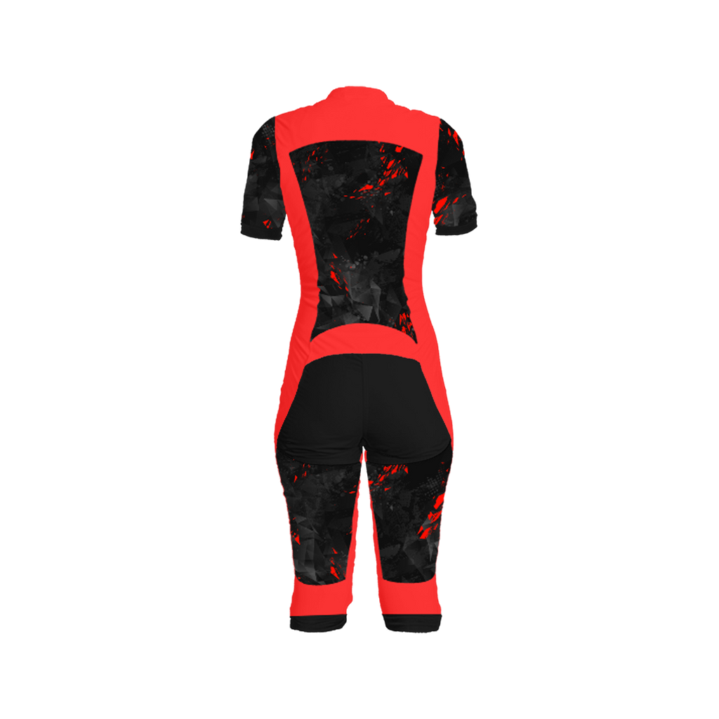 Freefly CF Short Weibchen [M] Rot/Farbe Void Print