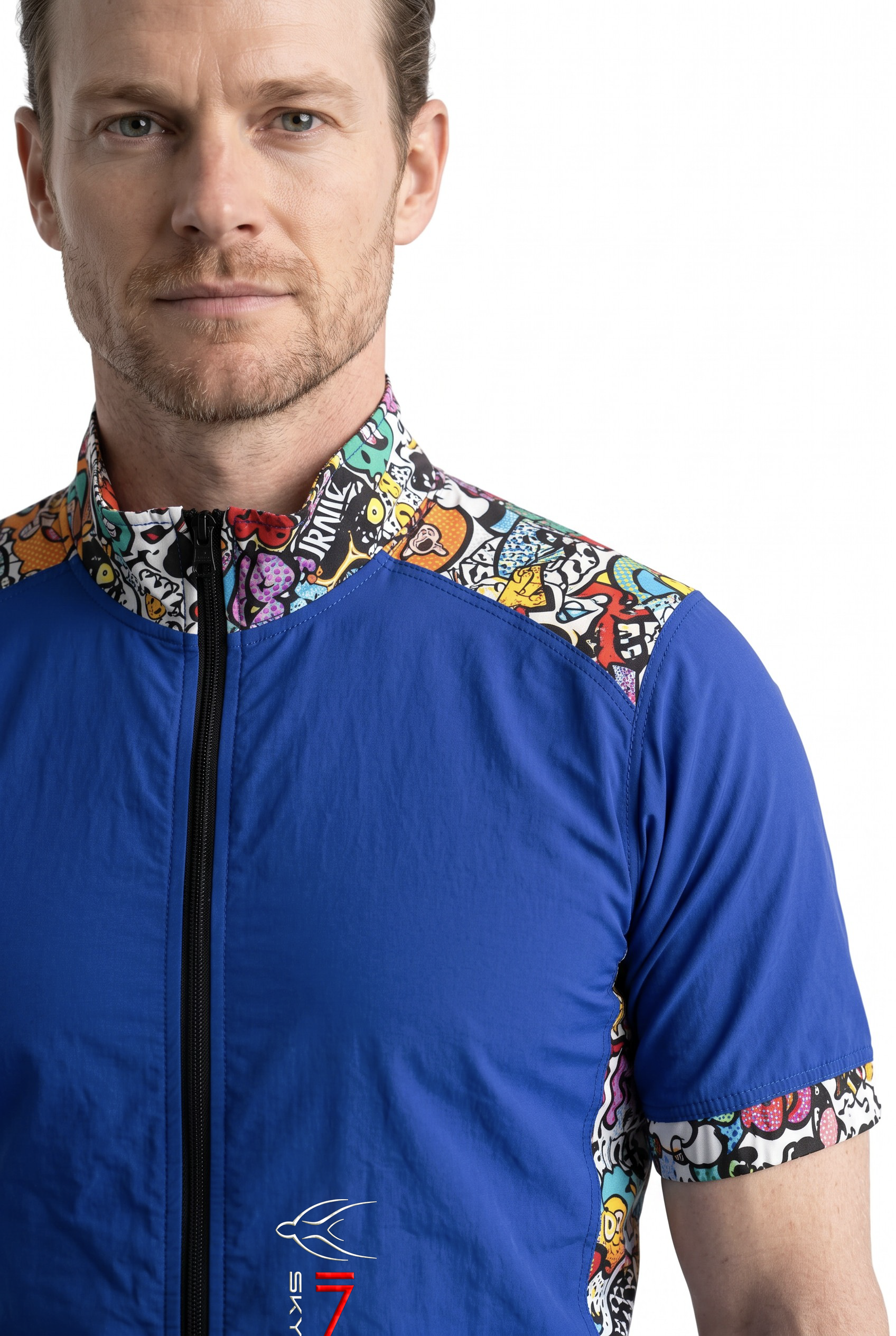 Freefly CF Short - Blue/Comic Print