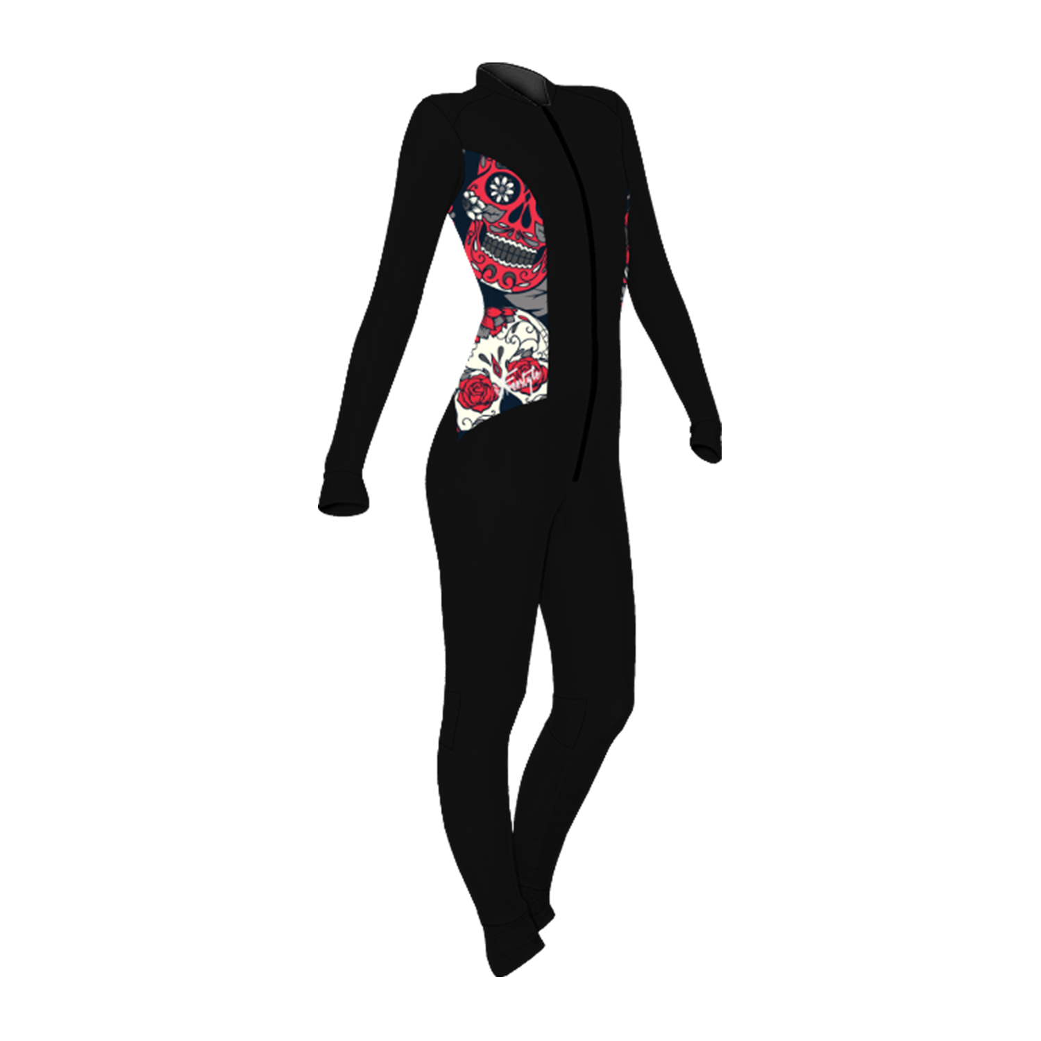 Female Printed Tunnel Suit