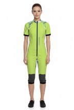 Freefly CF Short Female - Apple Green/Green Grid Print