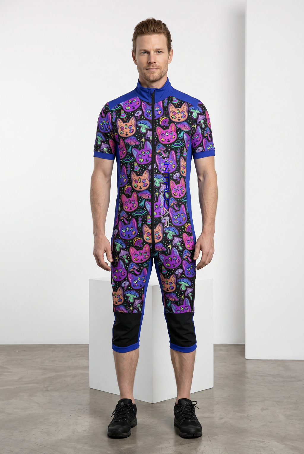 Freefly CF Short - Blue/Space Cat Print