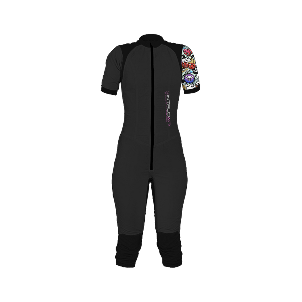 Freefly CF Short Female [S] Black/Cartoon Chaos Printed Arm