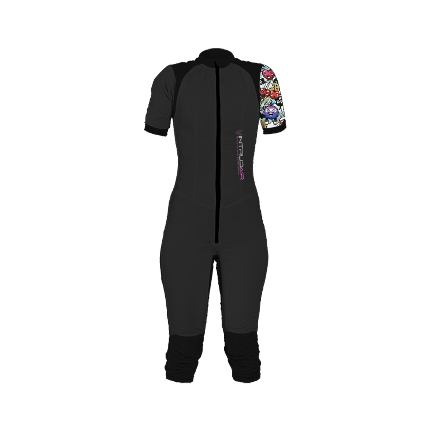 Freefly CF Short Female [S] Black/Cartoon Chaos Printed Arm