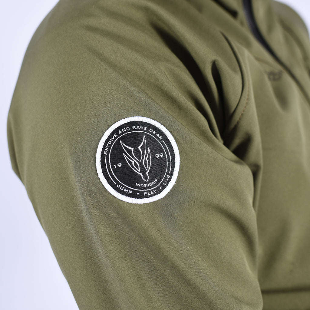 Softshell Jacket Olivegreen [Hood] Classic Design