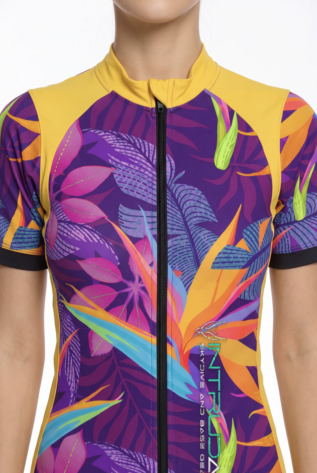Freefly CF Short Female - Yellow/Tropical Flare Print
