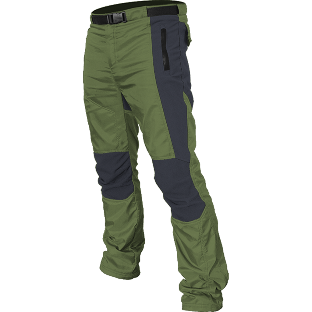 Technische Hose Beige/Schwarz