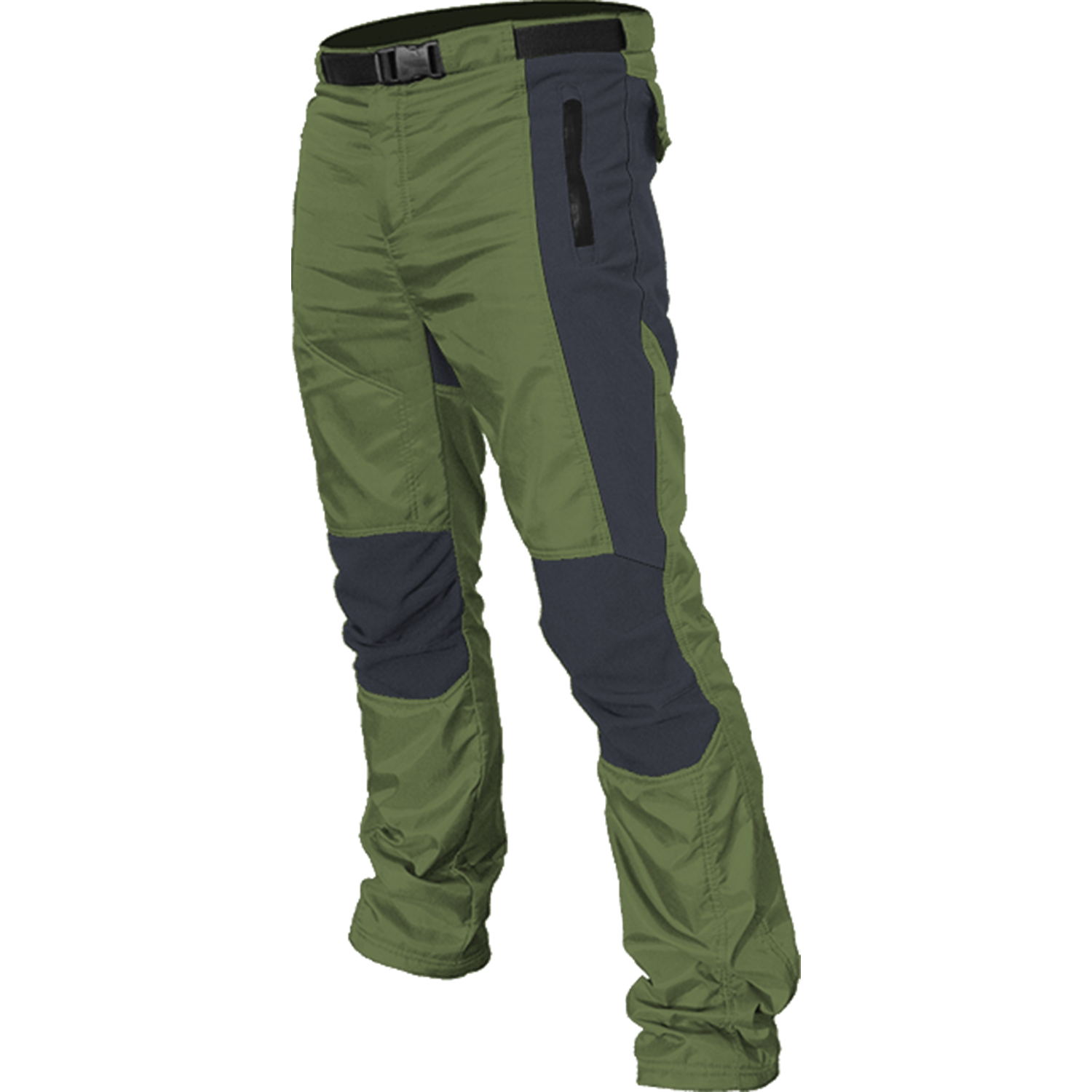Technische Hose Beige/Schwarz