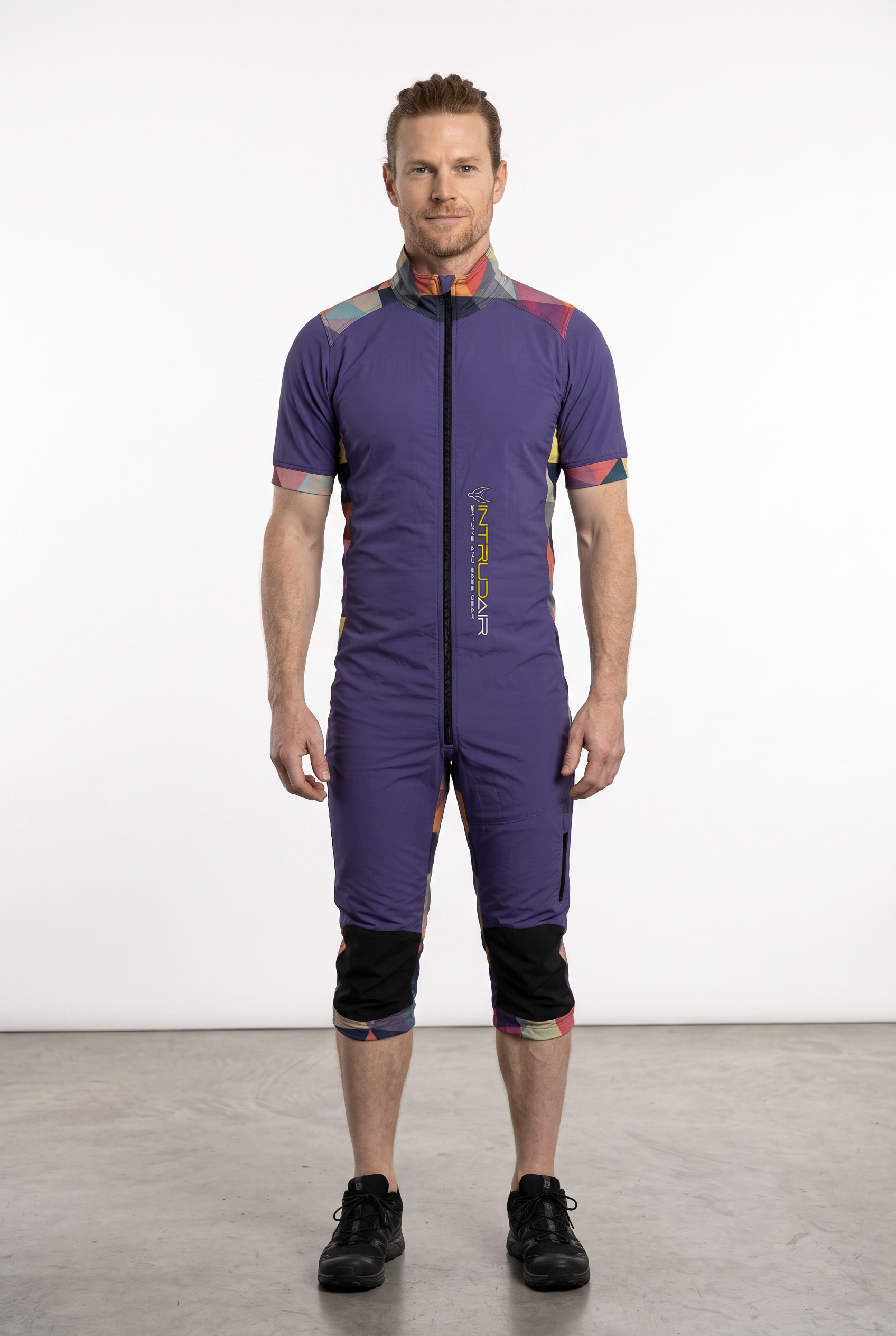 Freefly CF Short - Marine Blue/Colour Shards Print