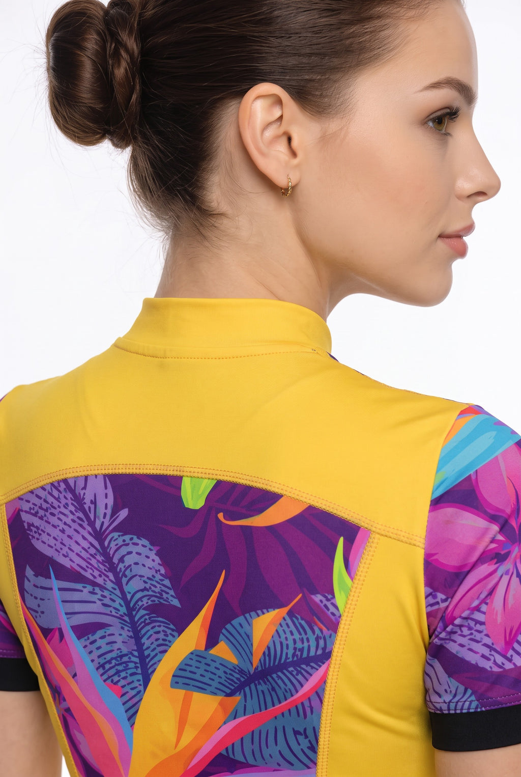 Freefly CF Short Female - Yellow/Tropical Flare Print