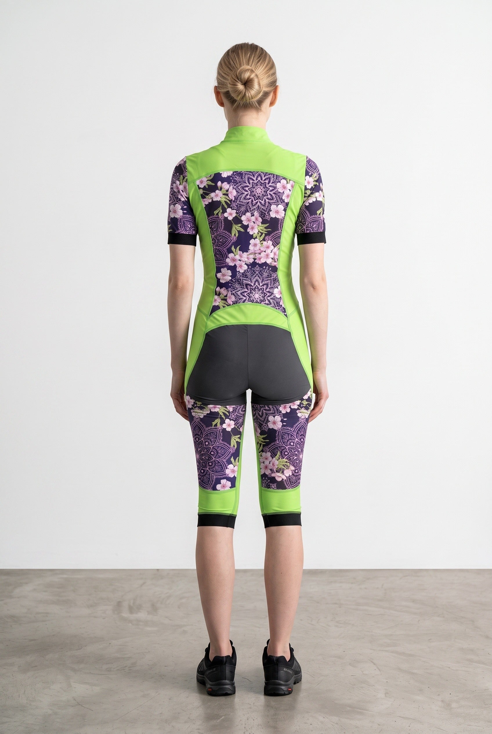 Freefly CF Short Female - Green/Floral Mandala Print