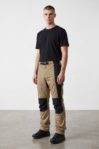 Technical Pants Beige/Black