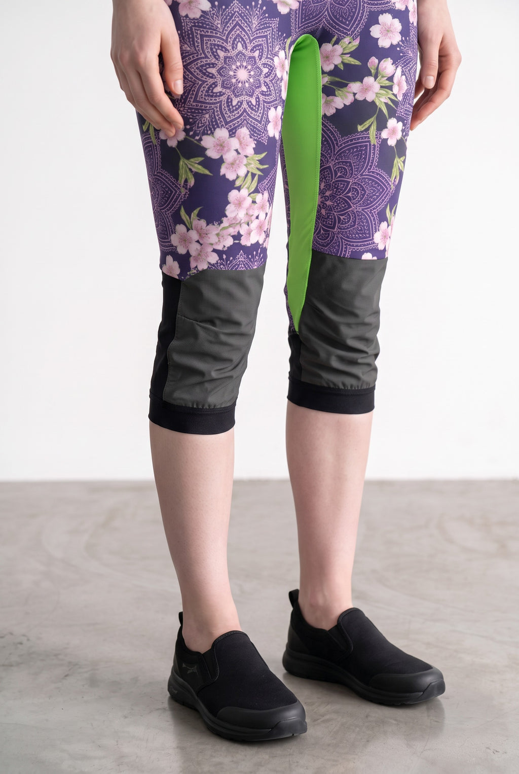 Freefly CF Short Female - Green/Floral Mandala Print