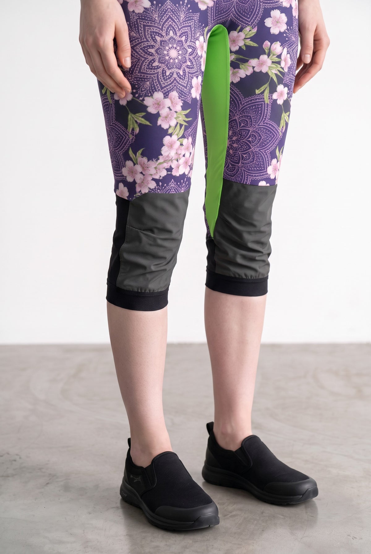 Freefly CF Short Female - Green/Floral Mandala Print
