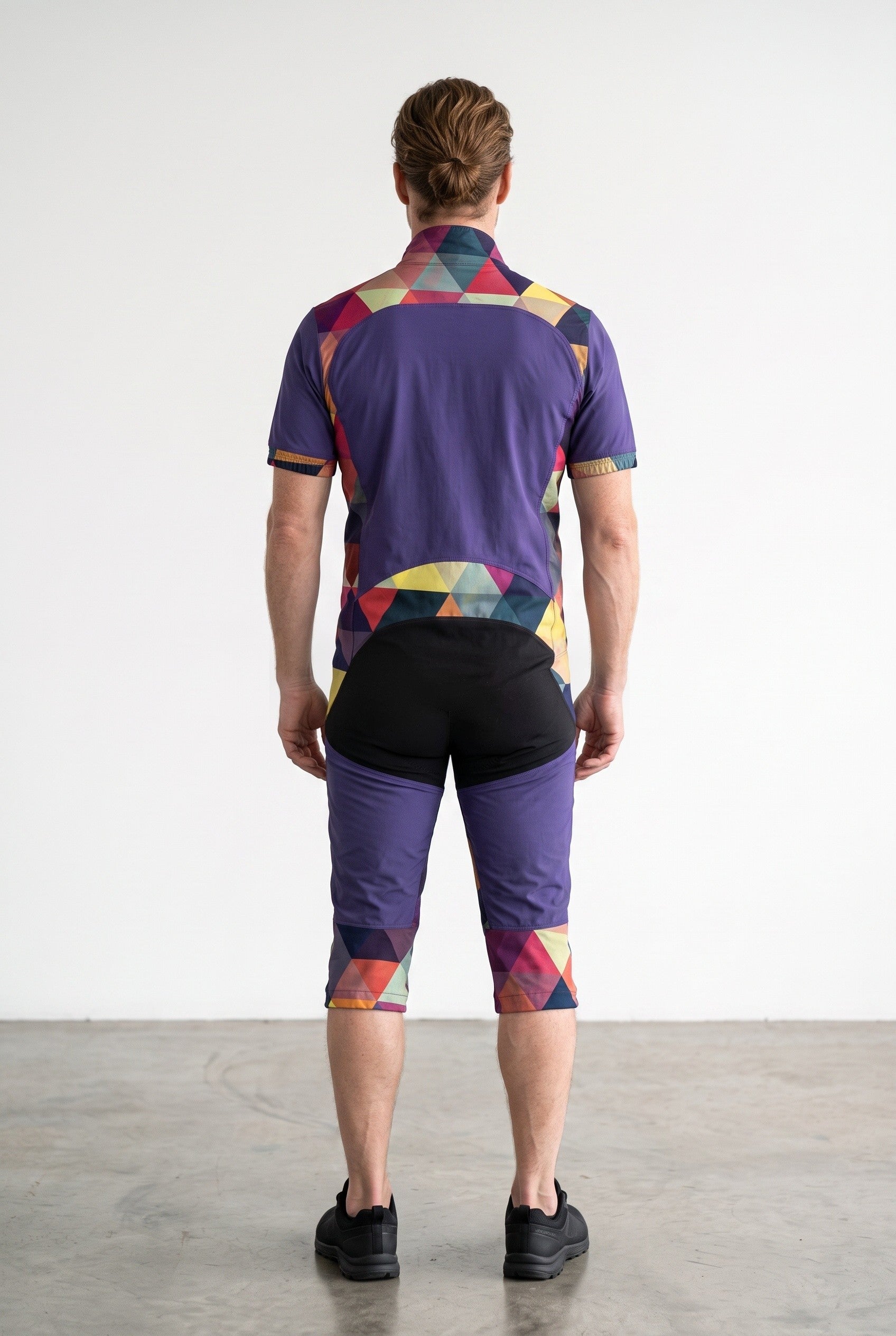 Freefly CF Short - Marine Blue/Colour Shards Print