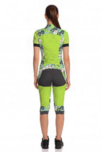 Freefly CF Short Female - Apple Green/Green Grid Print