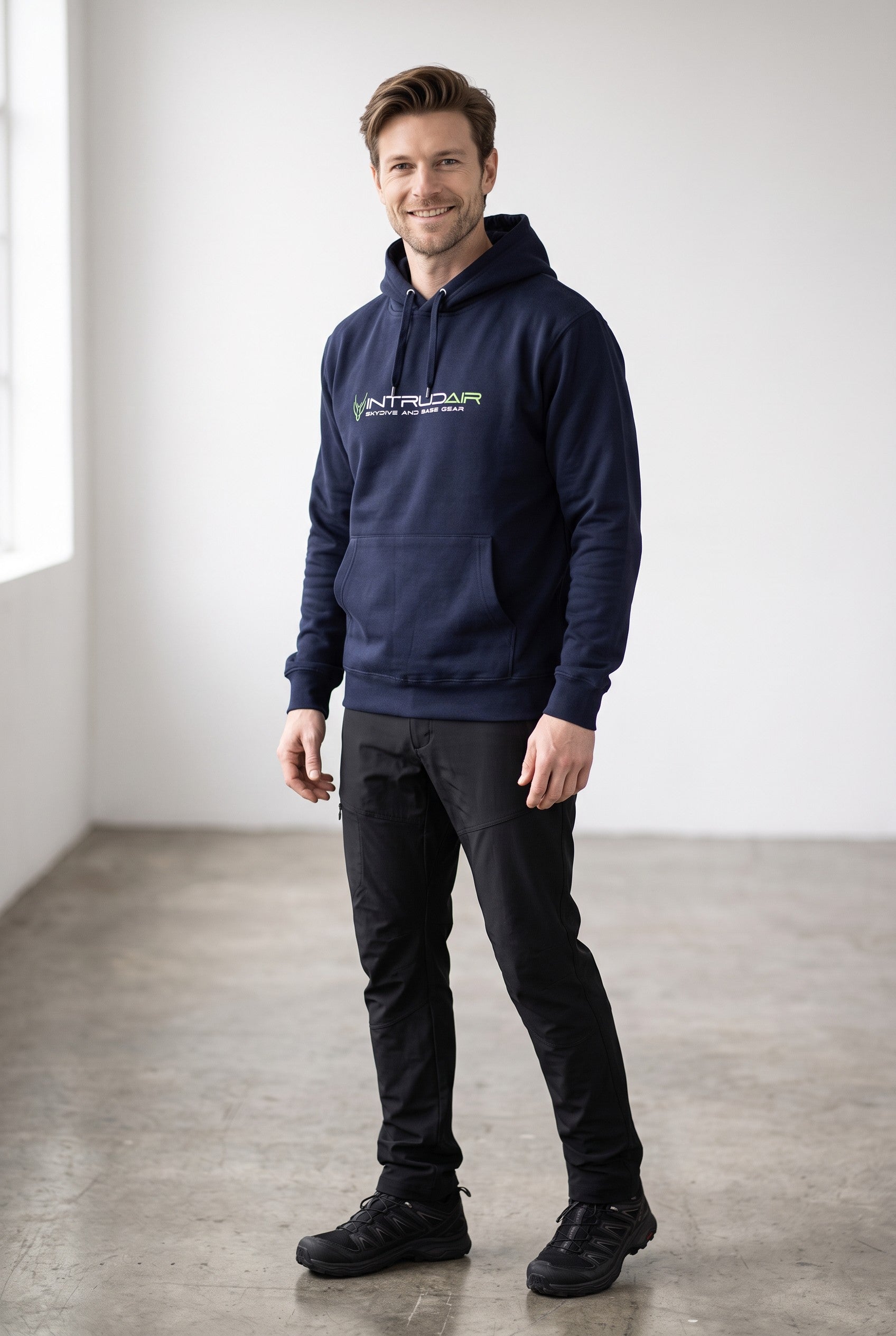 Intrudair® Hoodie (Marineblau/Grün)