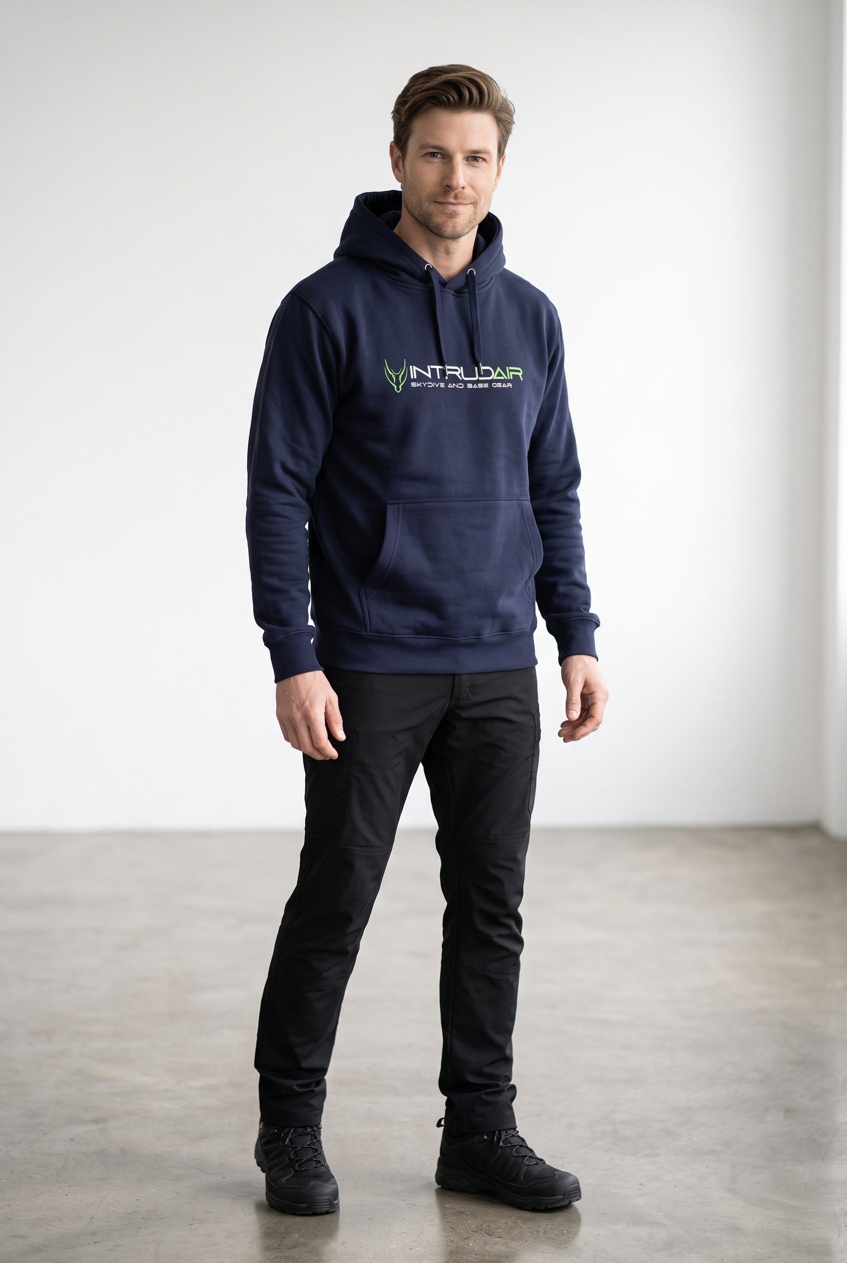 Intrudair® Hoodie (Marineblau/Grün)