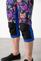 Freefly CF Short - Blue/Space Cat Print