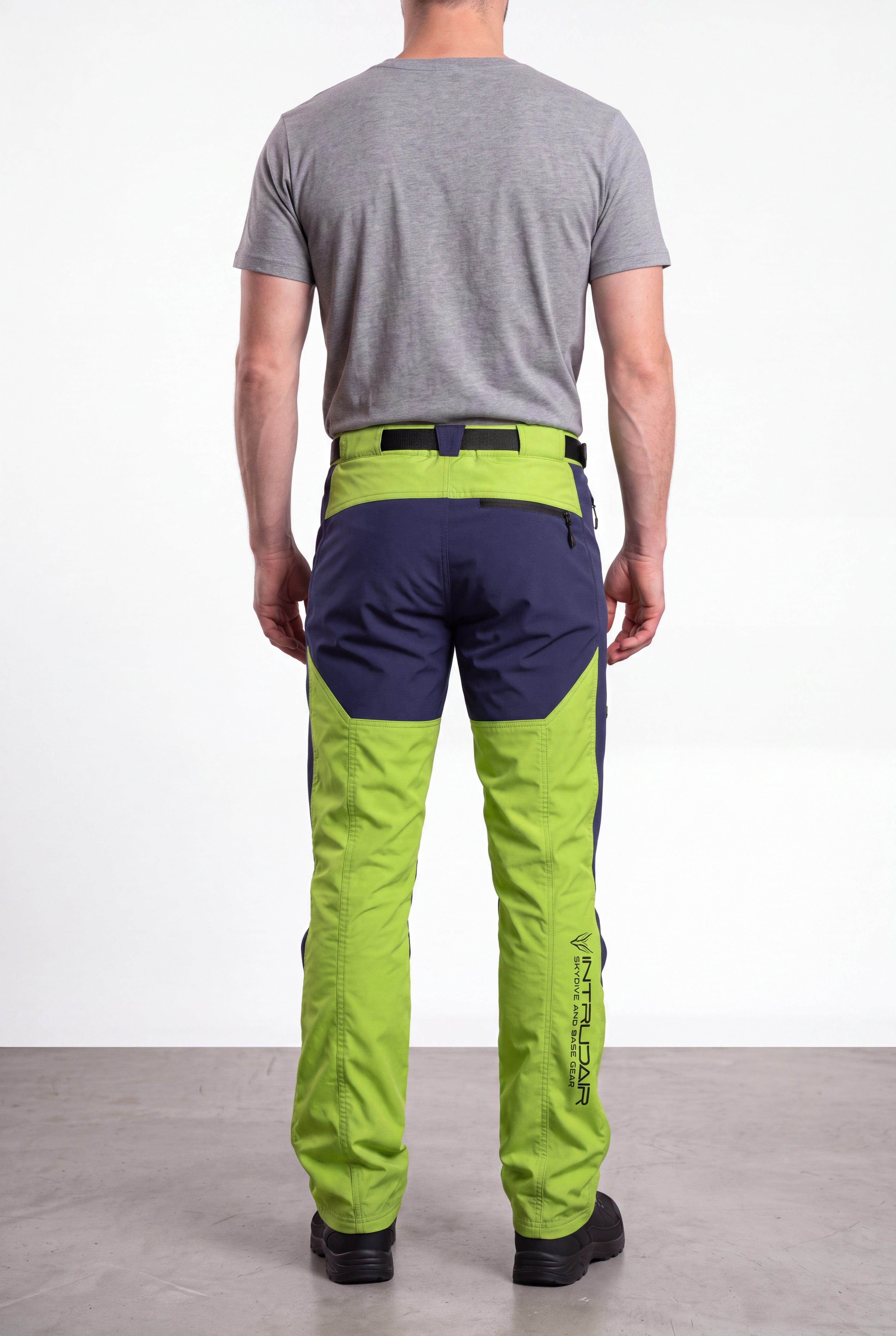 Technical Pants Apple Green/Navy Blue
