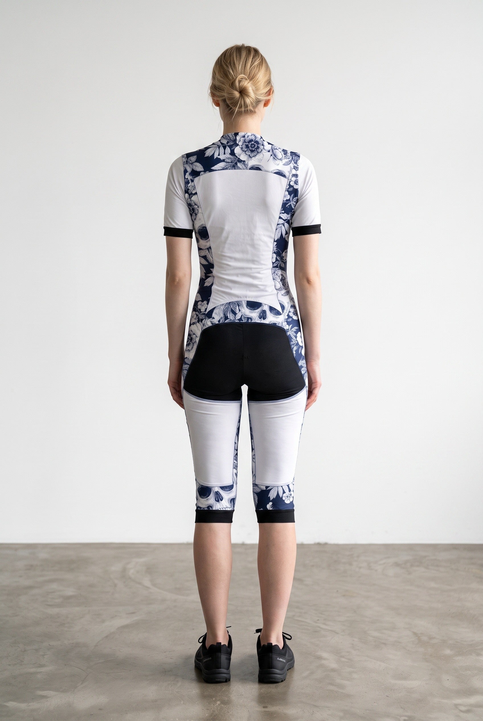 Freefly CF Short Female - White/White Lotus Print