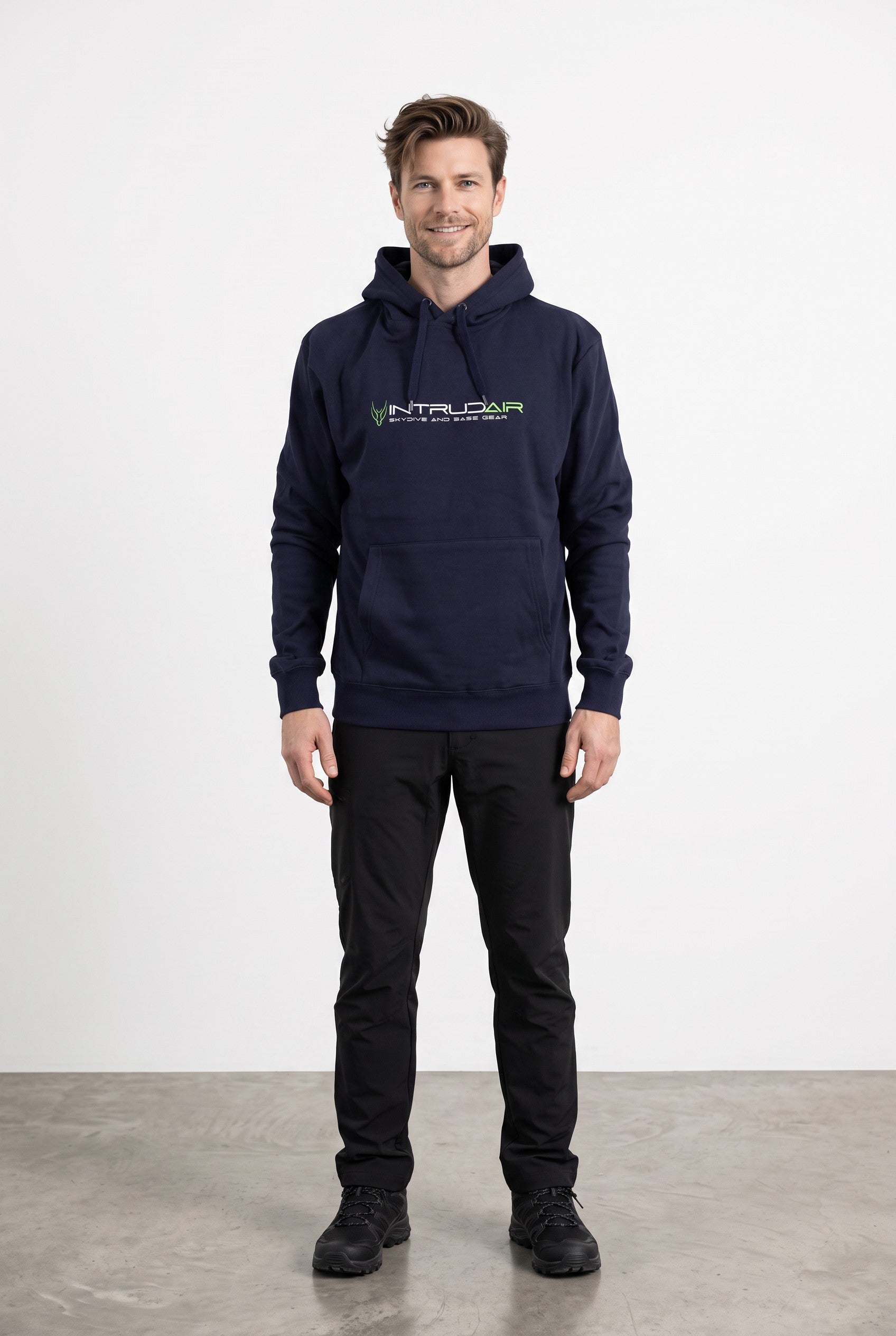 Intrudair® Hoodie (Marineblau/Grün)