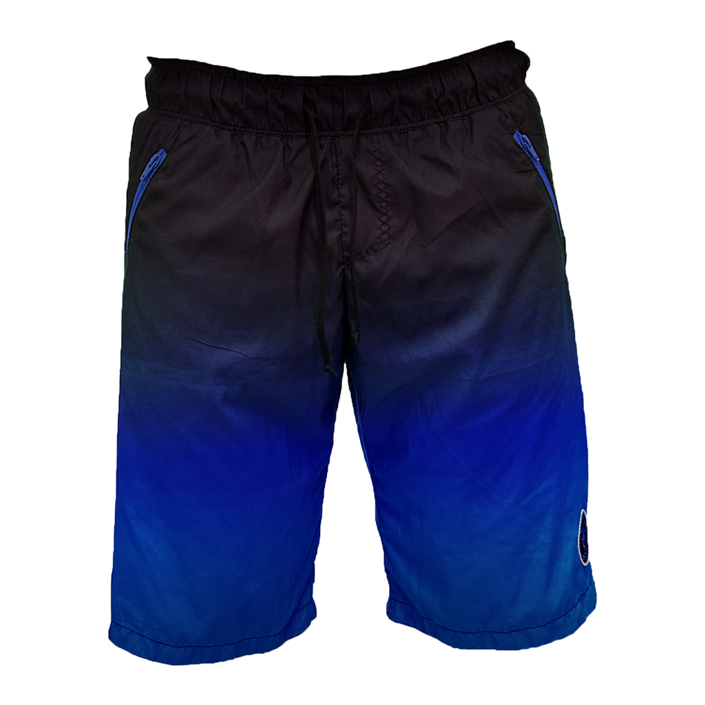 Intrudair Board Shorts ( Black/Blue Gradient)