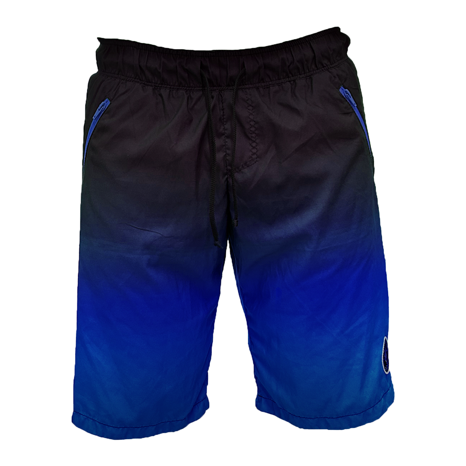 Intrudair Board Shorts ( Black/Blue Gradient)