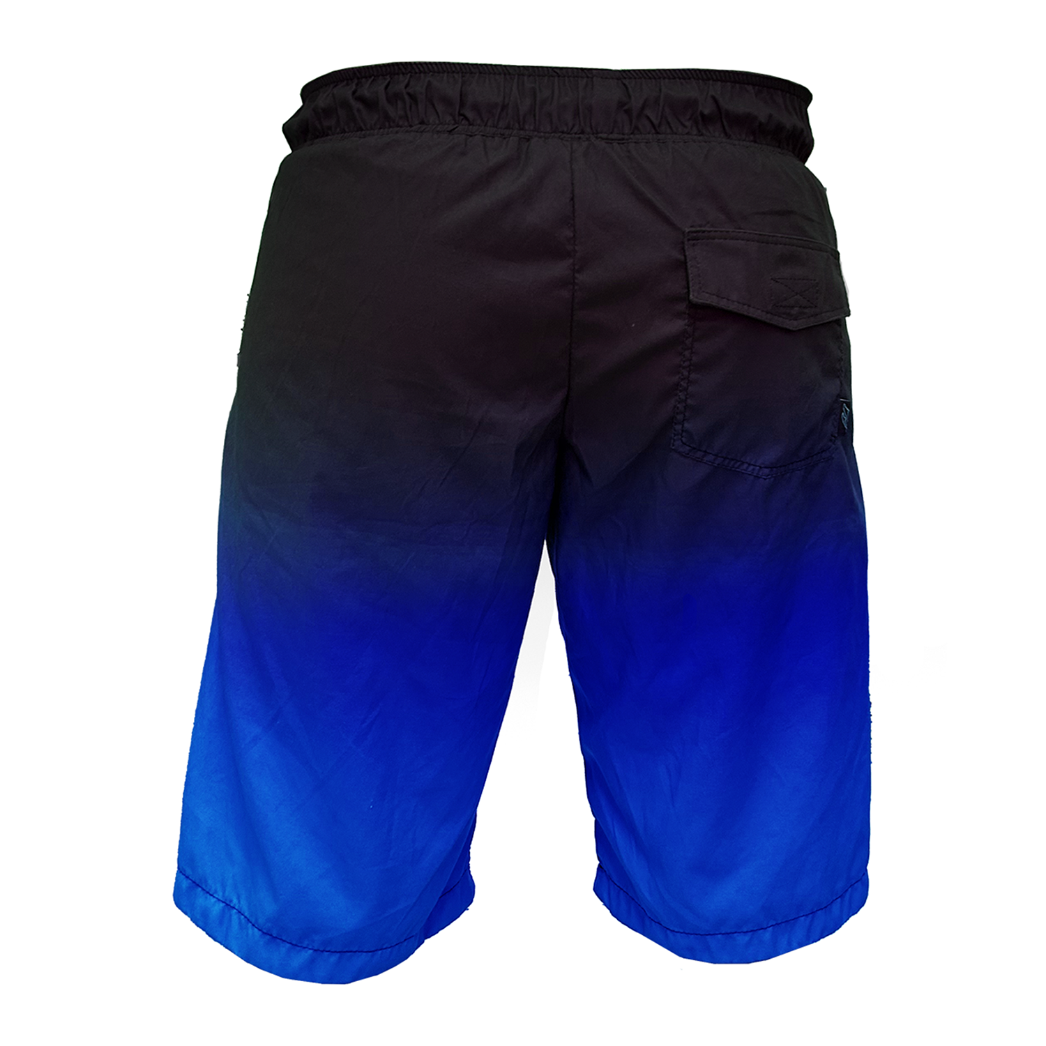 Intrudair Board Shorts ( Black/Blue Gradient)