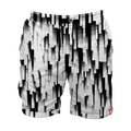 Intrudair Cargo Shorts (Black/White) [SIZE XL]